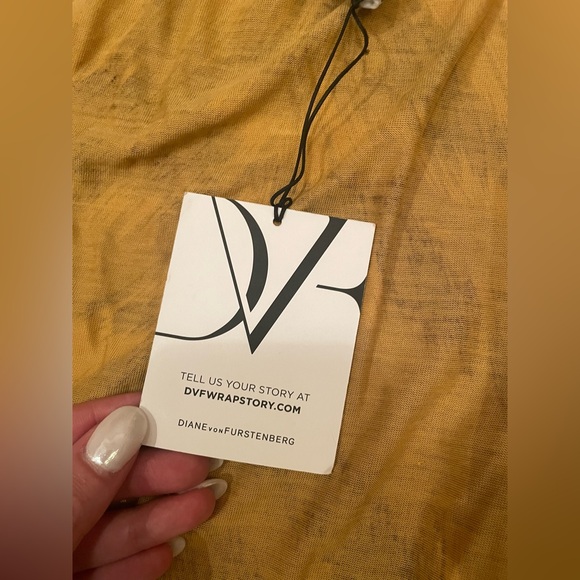 Diane Von Furstenberg Palace Tiger Wrap Dress - Picture 10 of 13